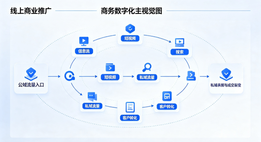 洛浦县线上商业推广怎么做？全域流量闭环搭建与低成本转化实战指南